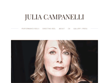 Tablet Screenshot of juliacampanelli.com